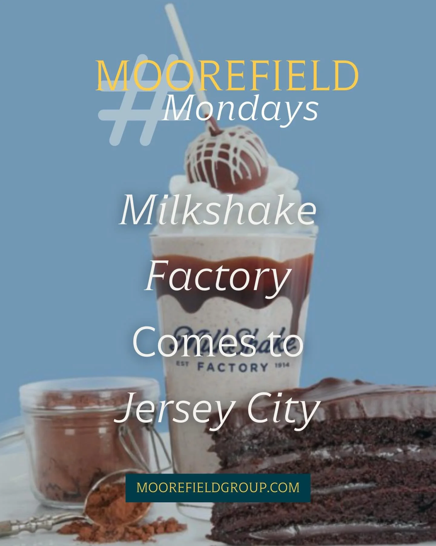 🎇Moorefield Mondays🎇

Sweet news, JC. Milkshake Factory has officially taken over the former Cookies &lsquo;N Cream spot at 177 Newark Ave on the Pedestrian Plaza. This national chain with scrappy family origins is expanding into New Jersey with th