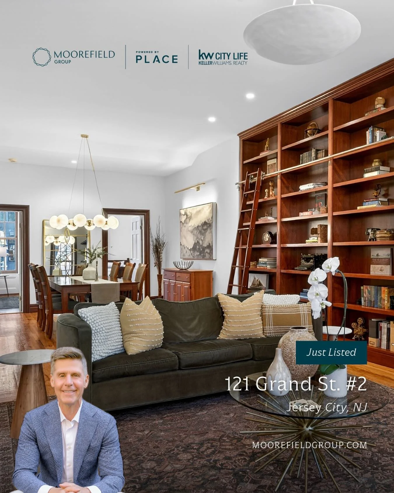 🏡 JUST LISTED! 🏡

📍 121 Grand St. #2
Jersey City, NJ 07302

🛏️ 3 Bed
🛁 2 Bath
💰 $1,350,000

This spectacular 3BR/2BA duplex in the heart of Paulus Hook has it all! The designer residence spans 1,500 sq. ft. of interior space and includes a priv