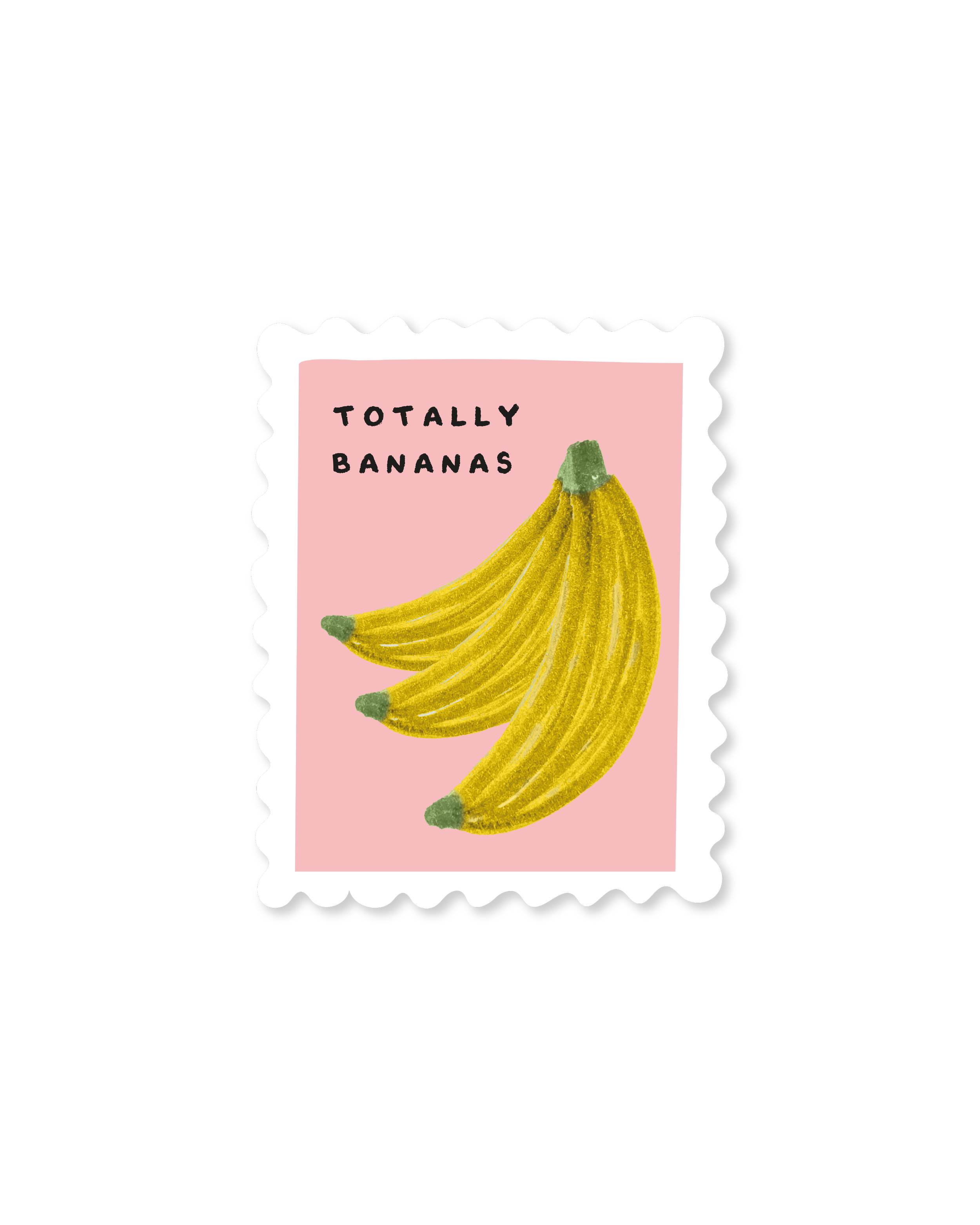 Bananas Stamp Sticker
