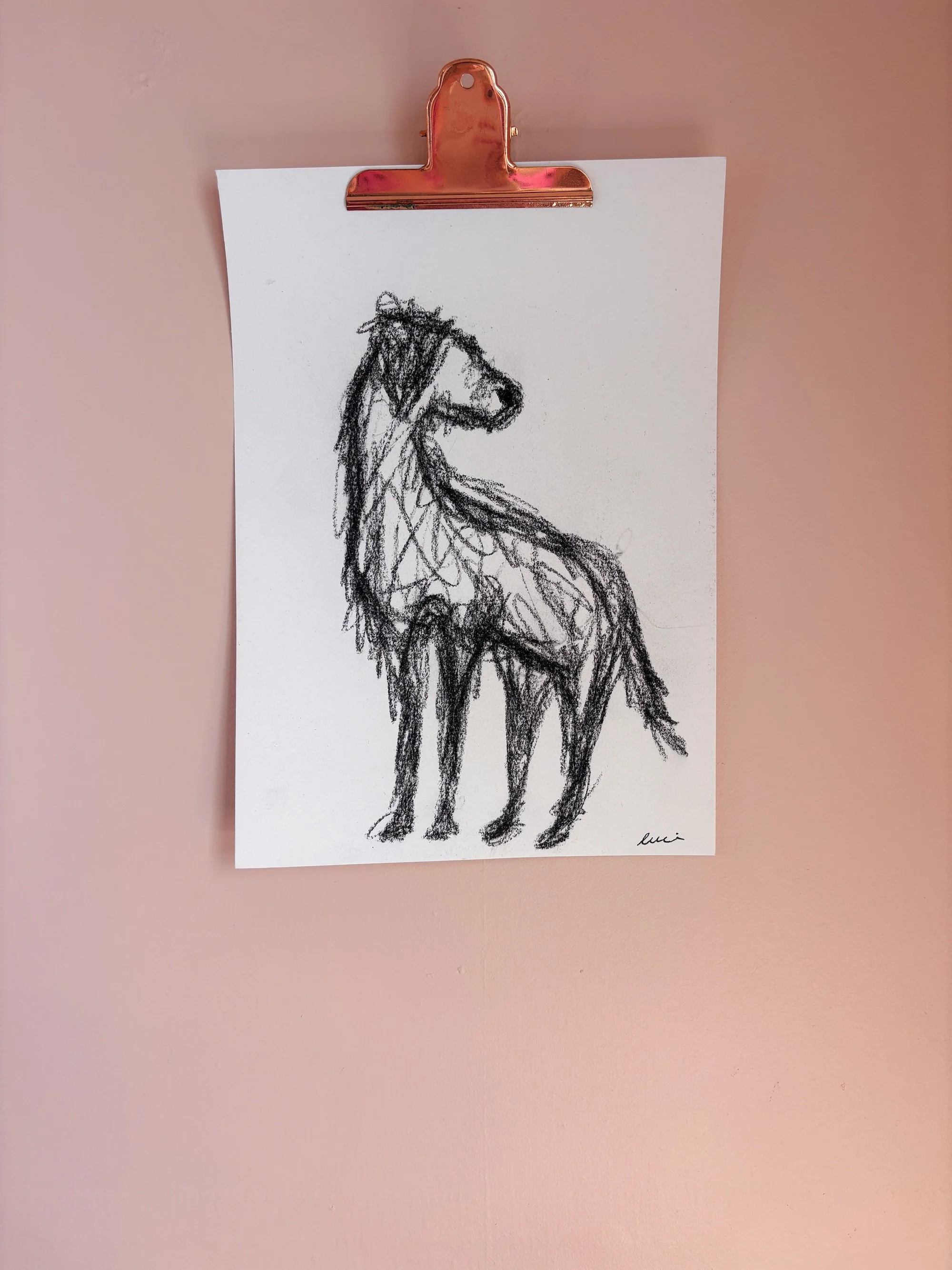 Salty Dog A4 Original Art