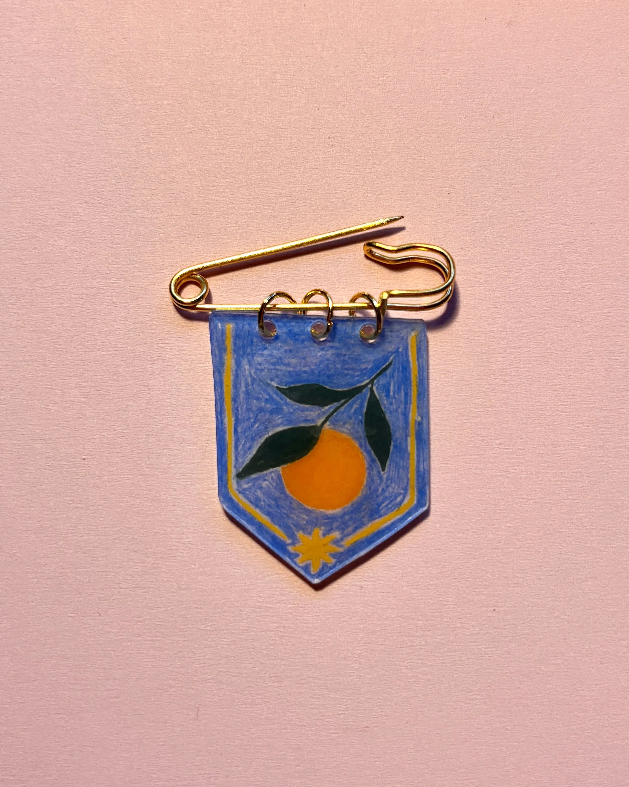 Orange Pin