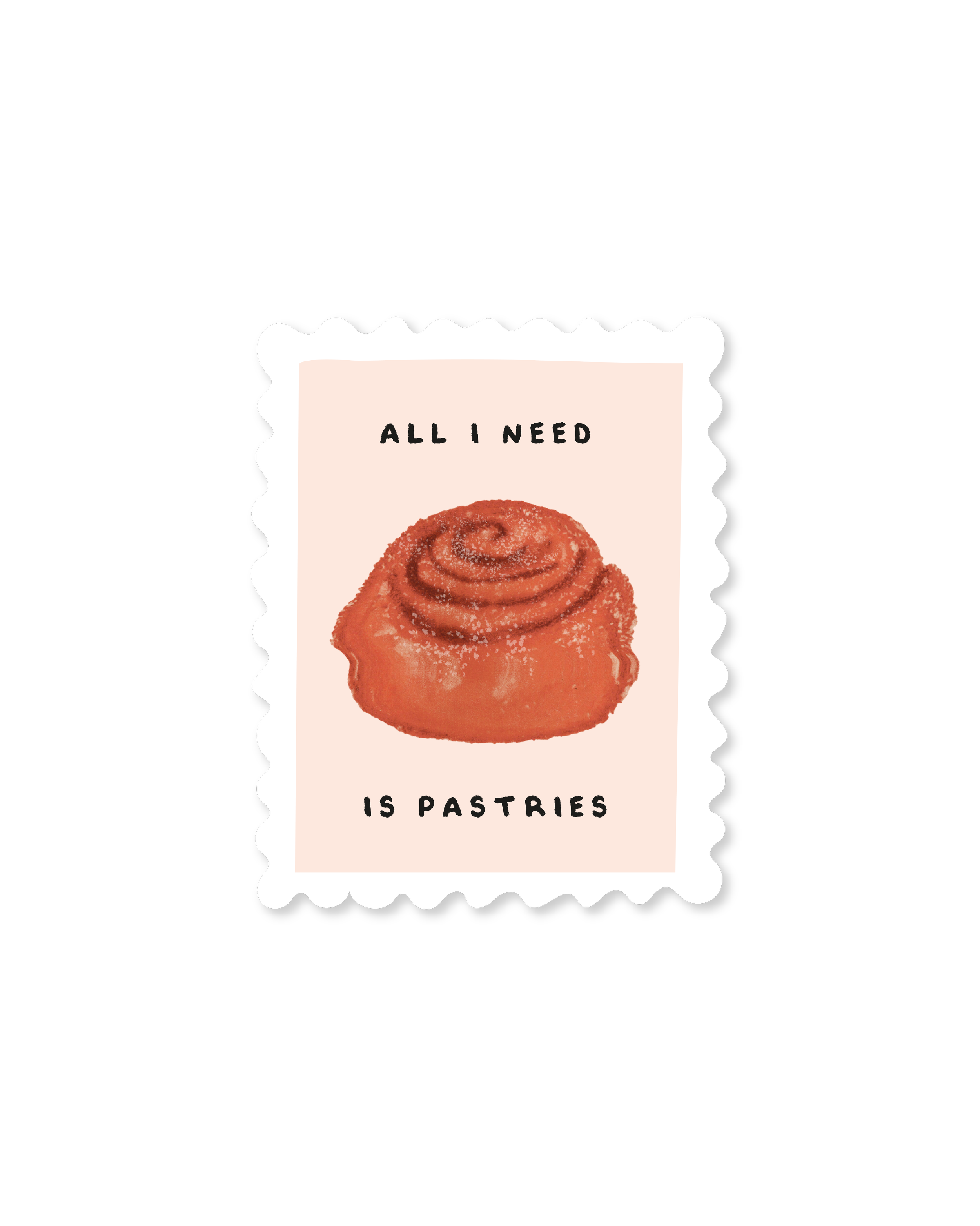 Pastries Stamp Sticker