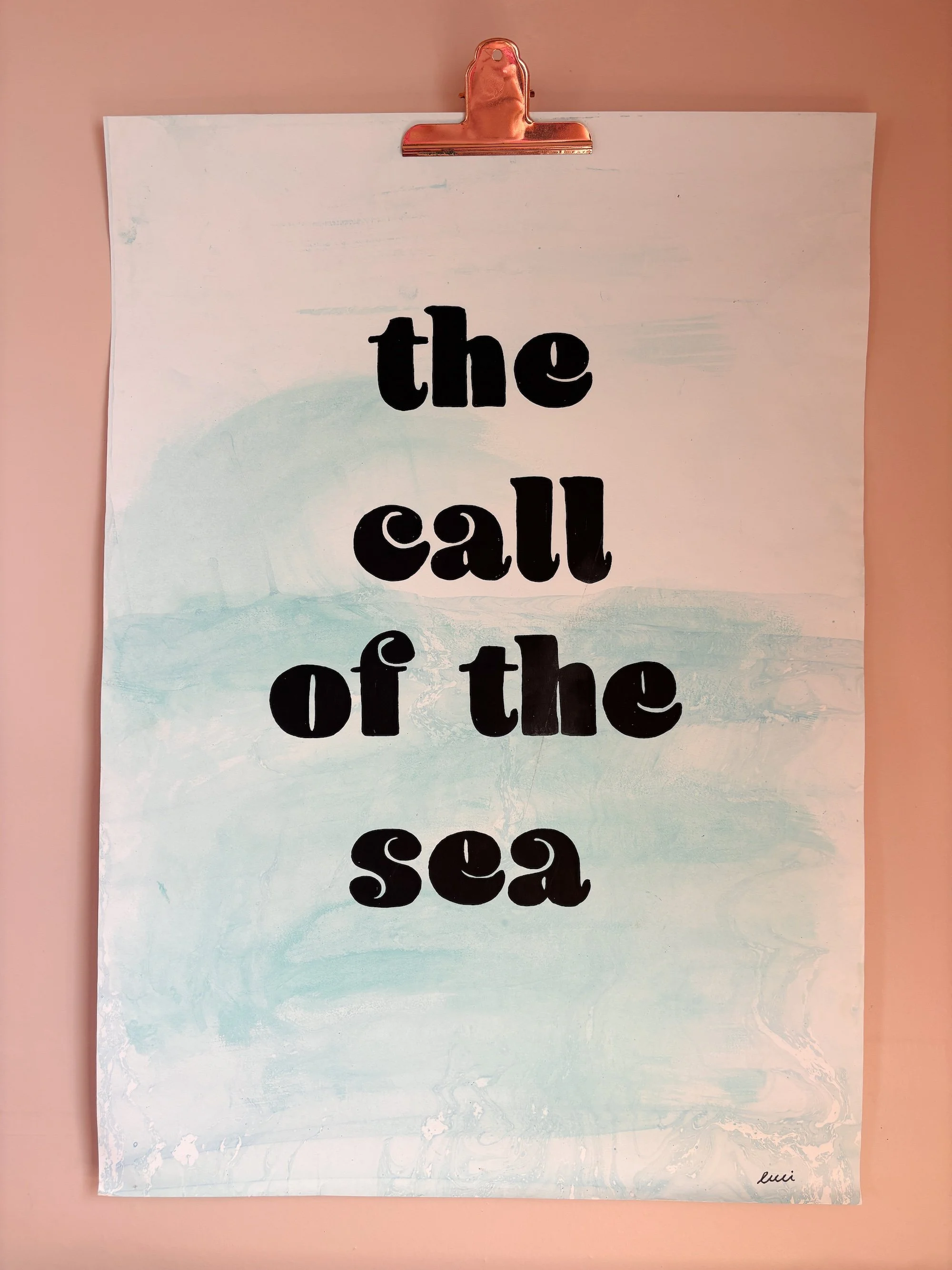 Call of the Sea A2 Original Art