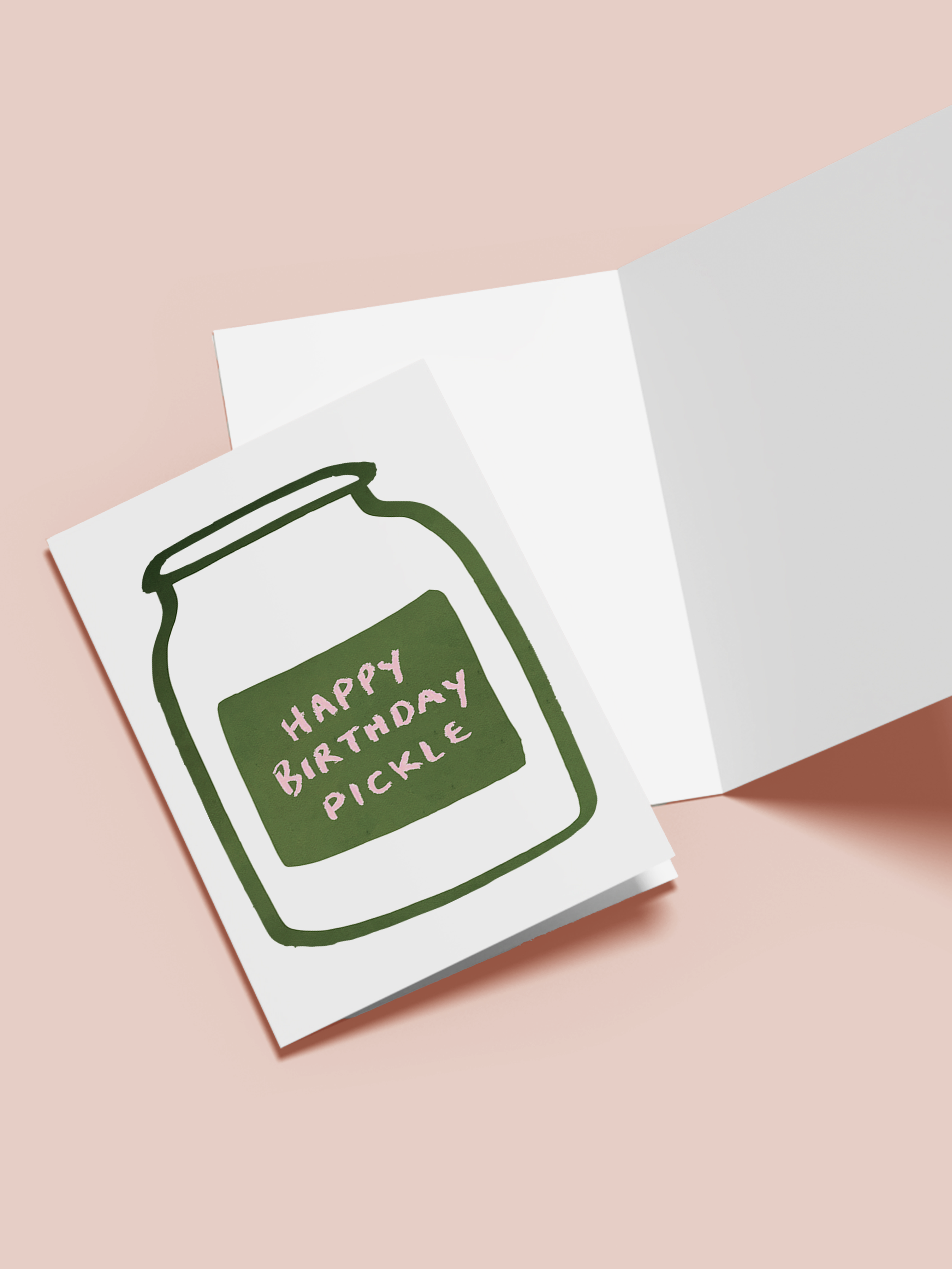 Happy Birthday Pickle Card