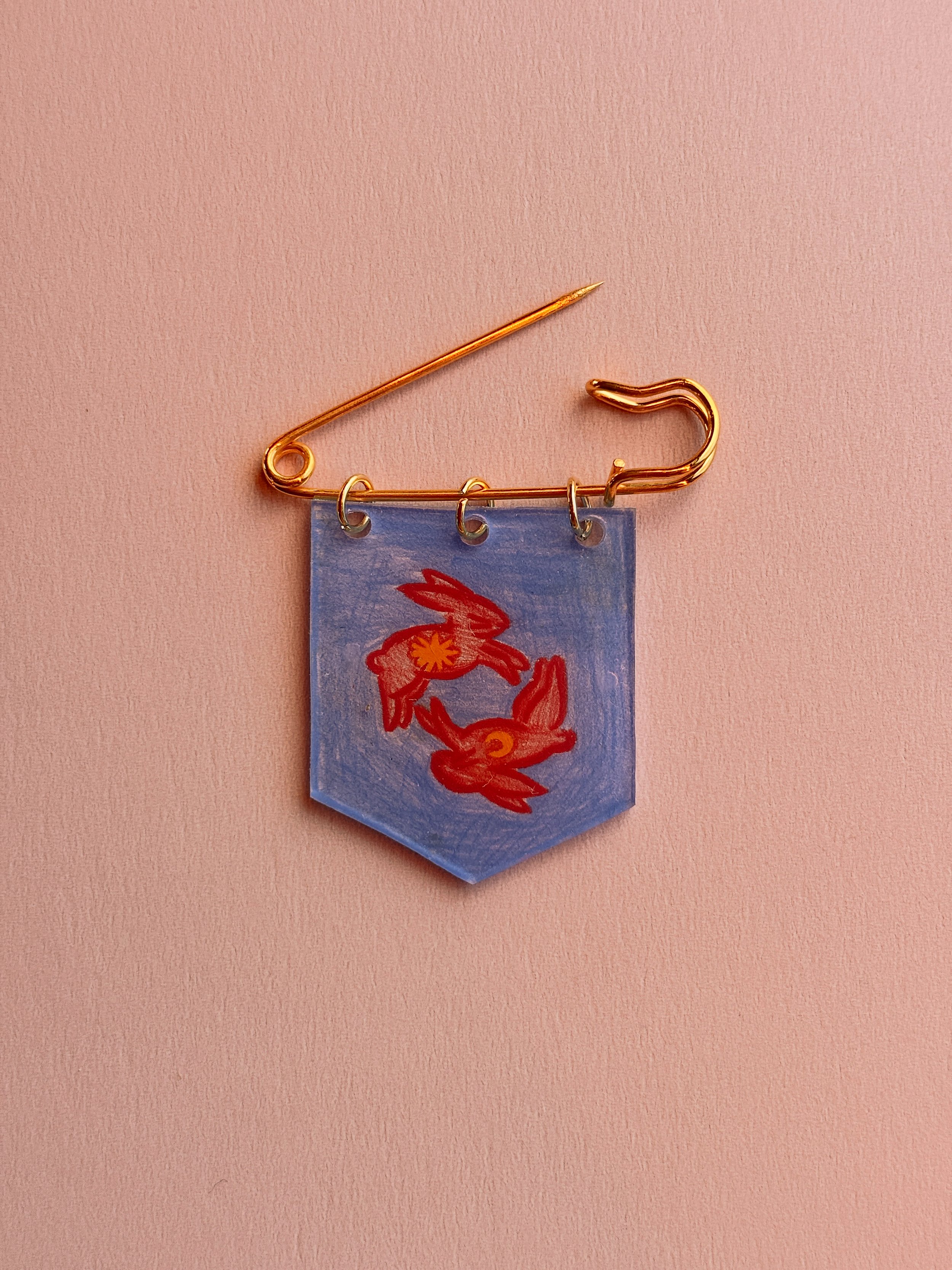 Bunnies Pin