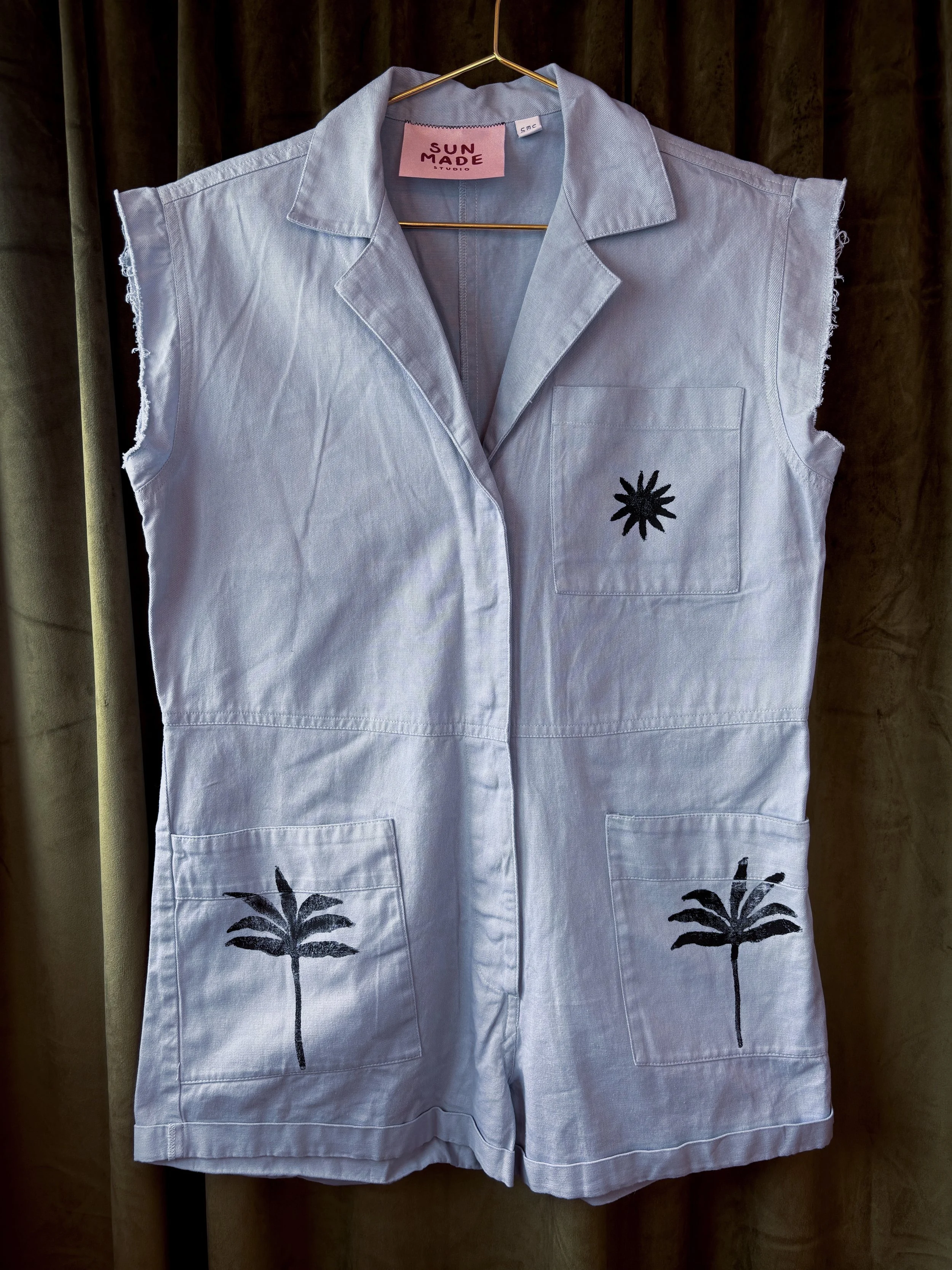 Powder Blue Playsuit