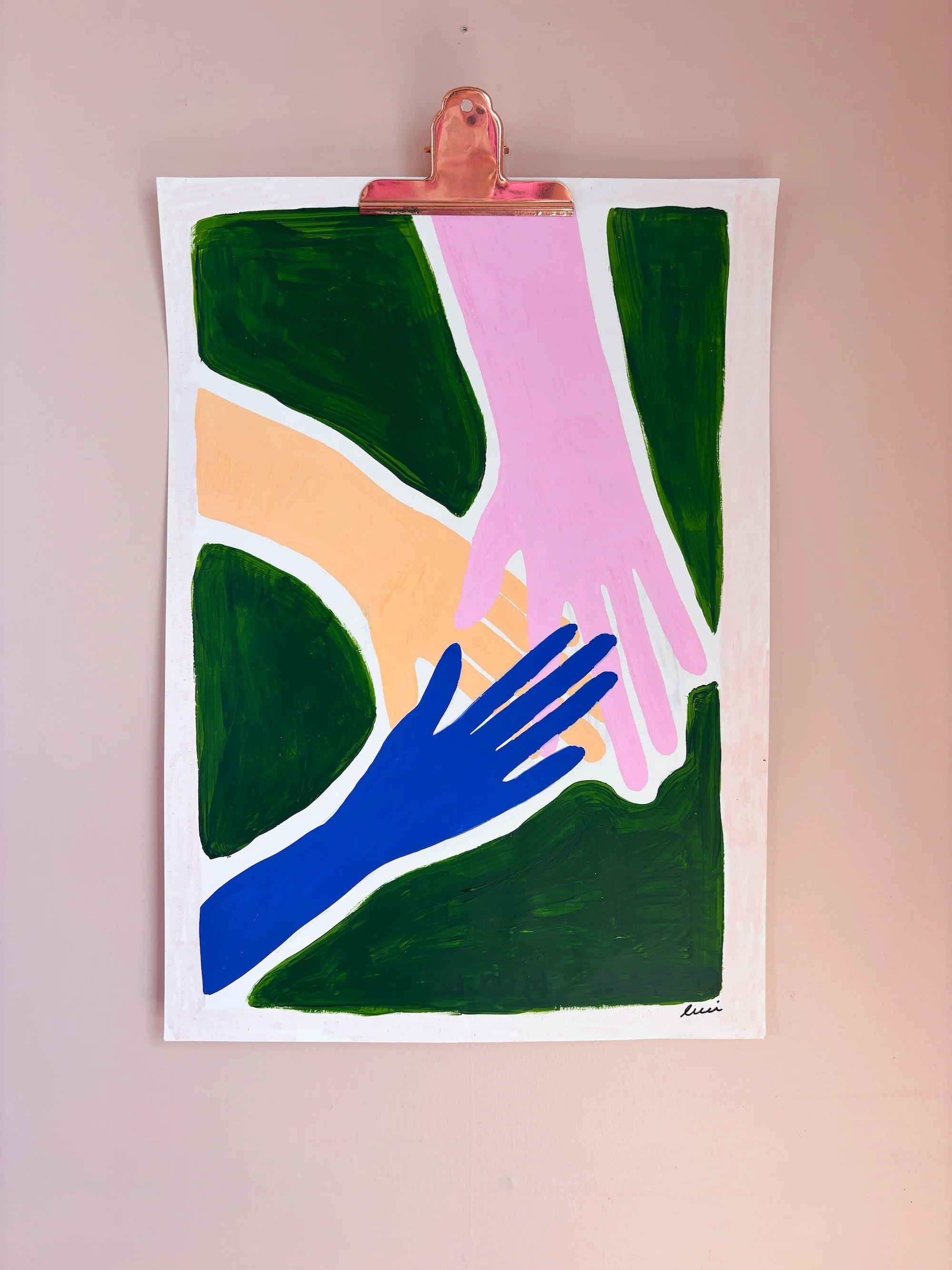 All Together A3 Original Art
