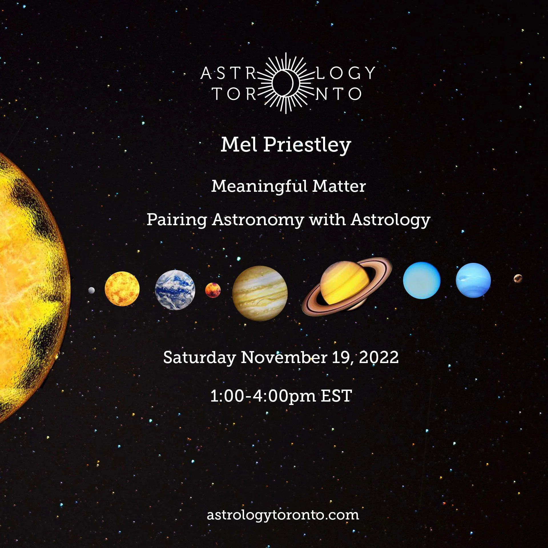 Recording - Pairing Astronomy with Astrology - Mel Priestley