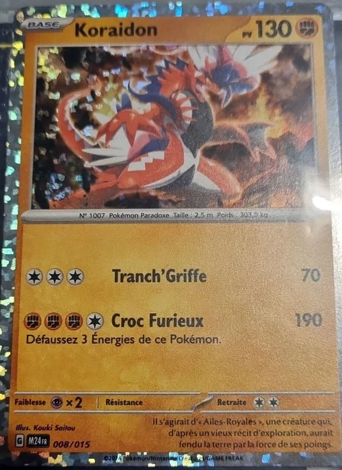 koraidon pokemon card mcdonalds value #8 Prijzen | 2024 014 / Promo Card Type / HP / Stage Pokemon TCG Happy Meals Come