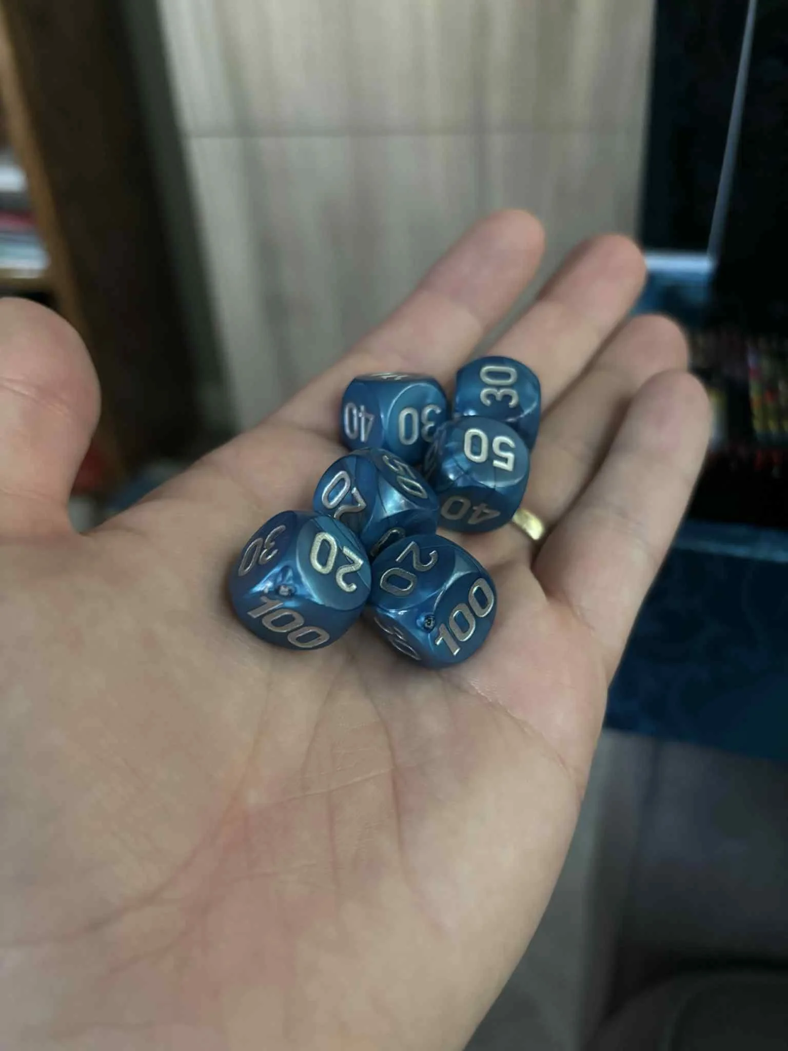 Dice Damage counters