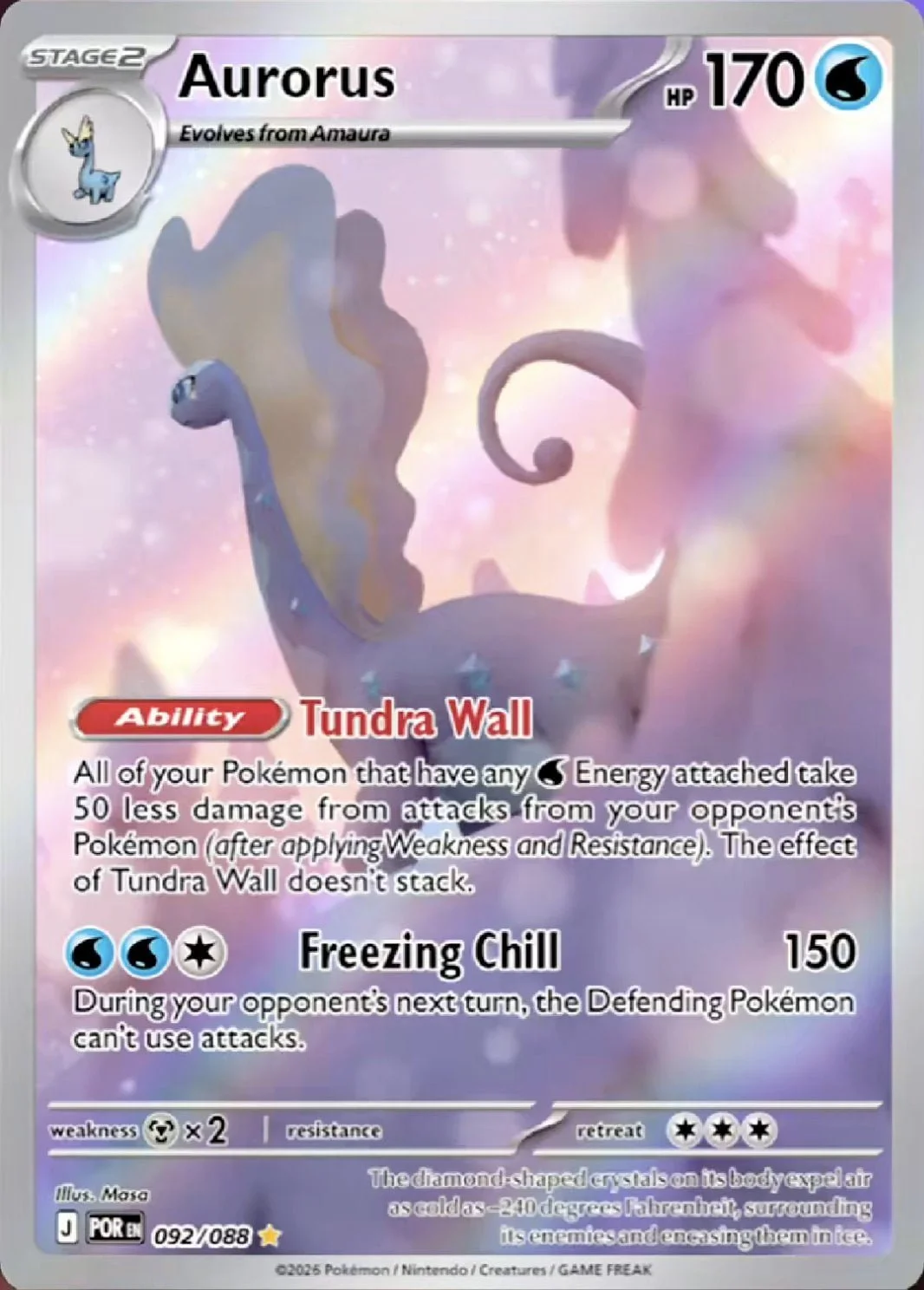 Aurorus – Illustration Rare