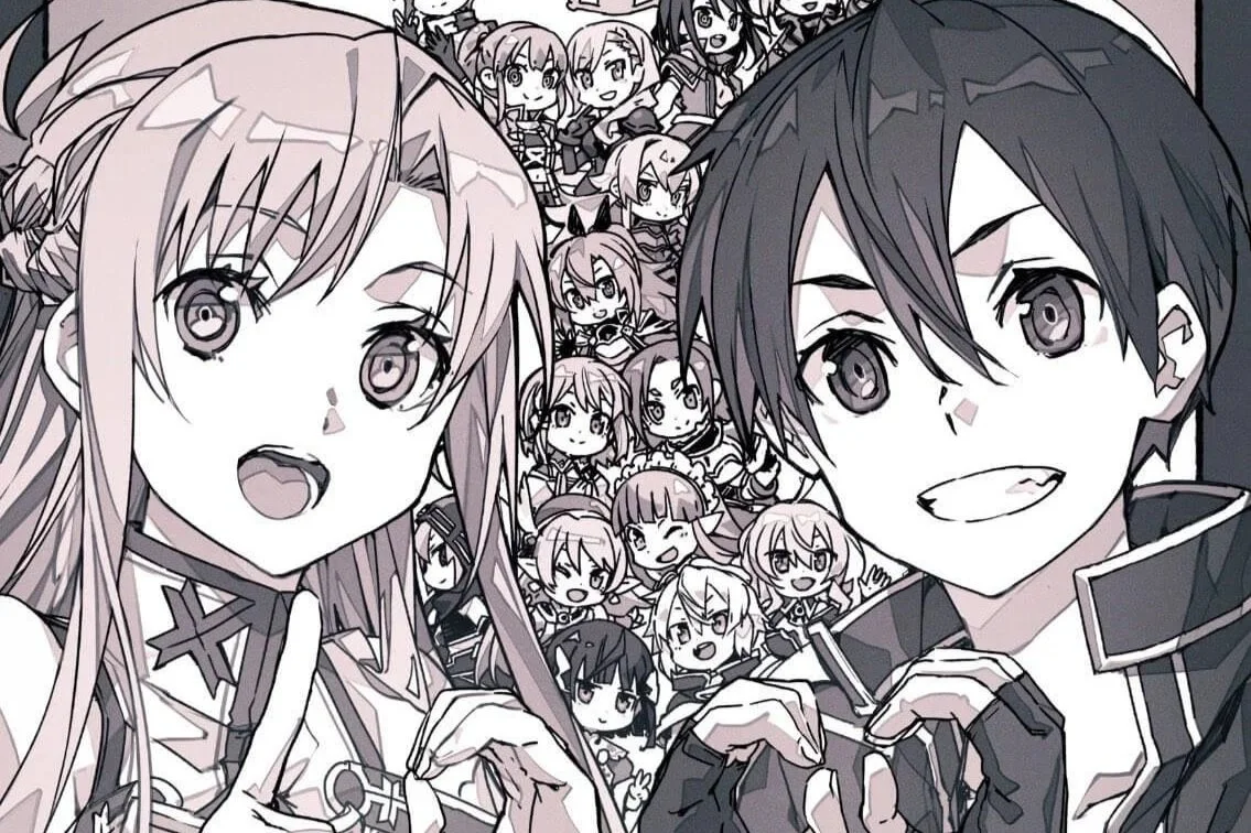 A New Sword Art Online Illustration Celebrates 10 Million Games Sold
