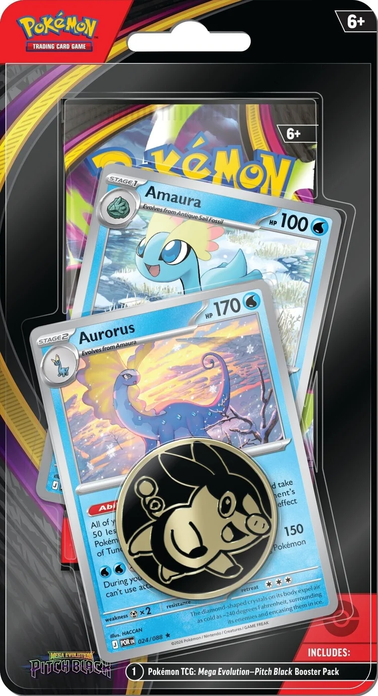Pitch Black Aurorus Blister
