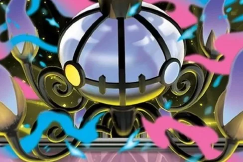 Mega Chandelure ex Double Rare and More Pitch Black Cards Revealed in English