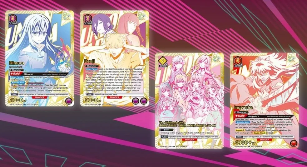 UNION ARENA September ‘26 Rare Battle Promos Revealed