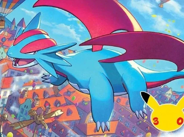 Pokémon 30th is Getting a Salamence ex Chase Card – Plus Moltres, Morpeko and Maushold 