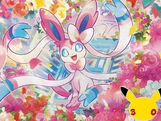 Sylveon ex and Fuecoco Special Illustration Rare Cards Revealed for Pokémon 30th