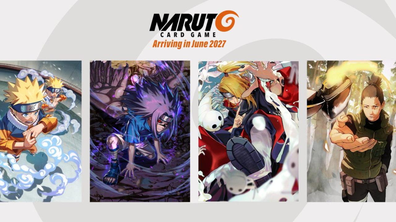 Naruto Card Game: New Card Illustrations, Starter Decks, and Release Date Announced
