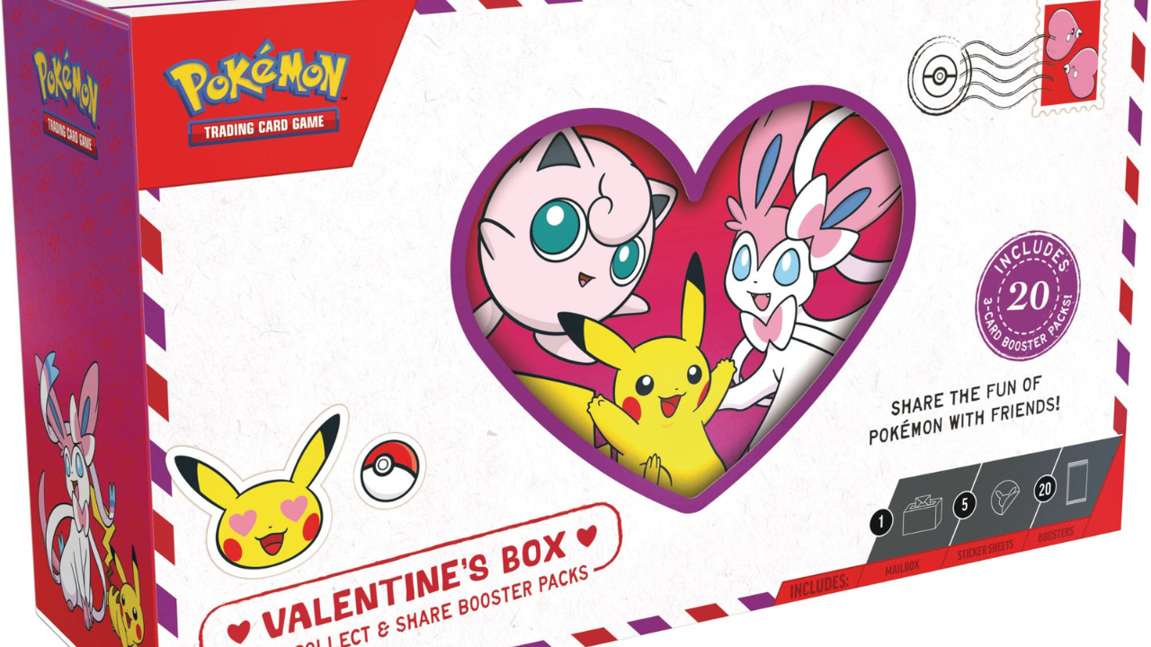 First Pokémon TCG Valentine’s Day Box Officially Revealed
