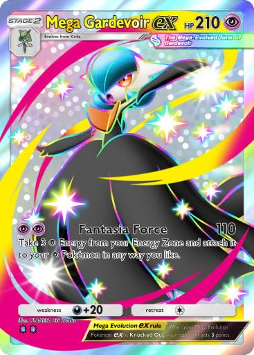 #6 Mega Gardevoir ex – Shiny Super Rare