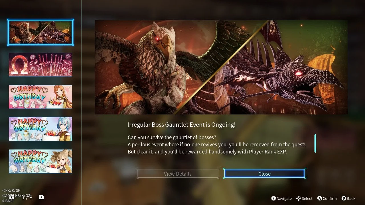 Irregular Boss Gauntlet