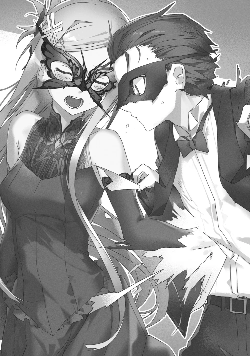 Asuna punches Kirito (again)