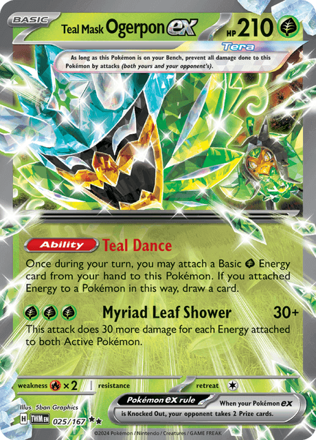 Teal Mask Ogerpon ex