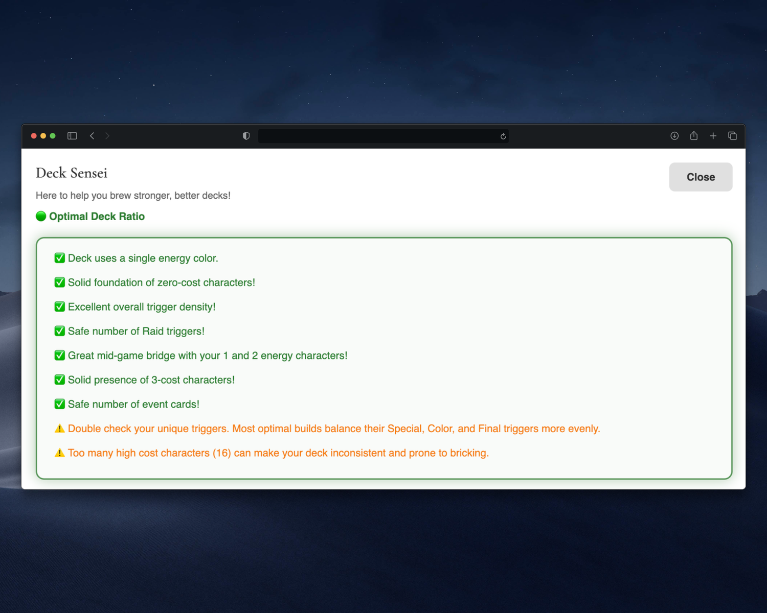 Explore JWA Premium Deck Builder