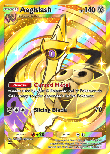 Aegislash Crown Rare