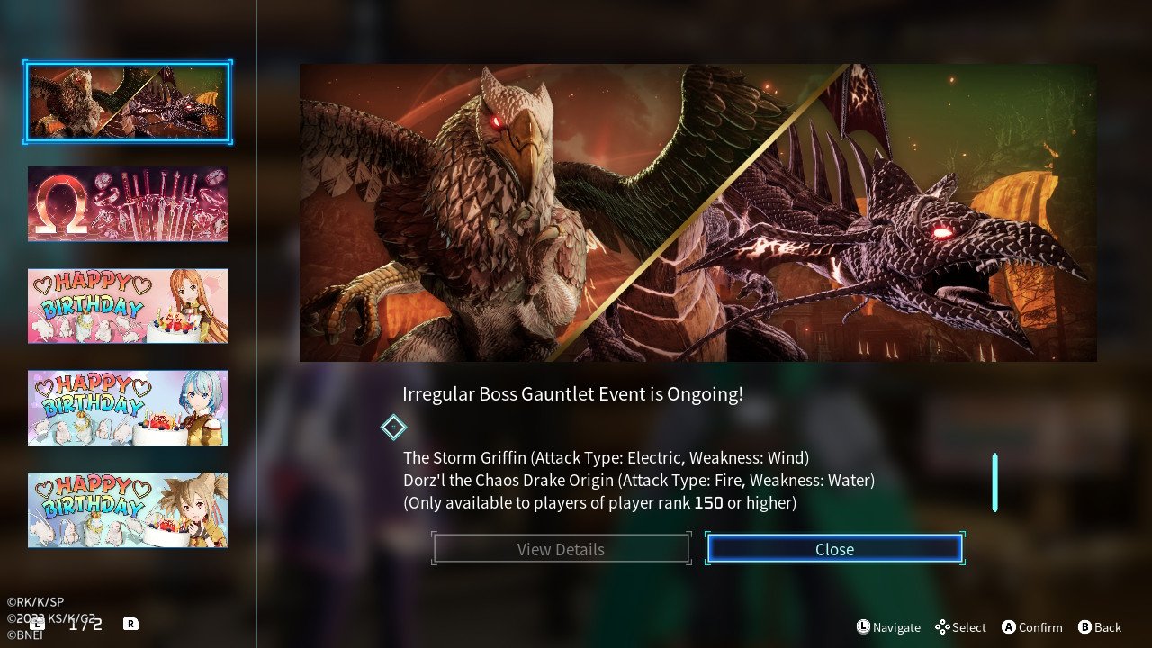 Irregular Boss Gauntlet