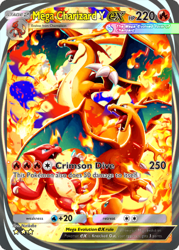 Mega Charizard Y – Three Starr Immersive Rare