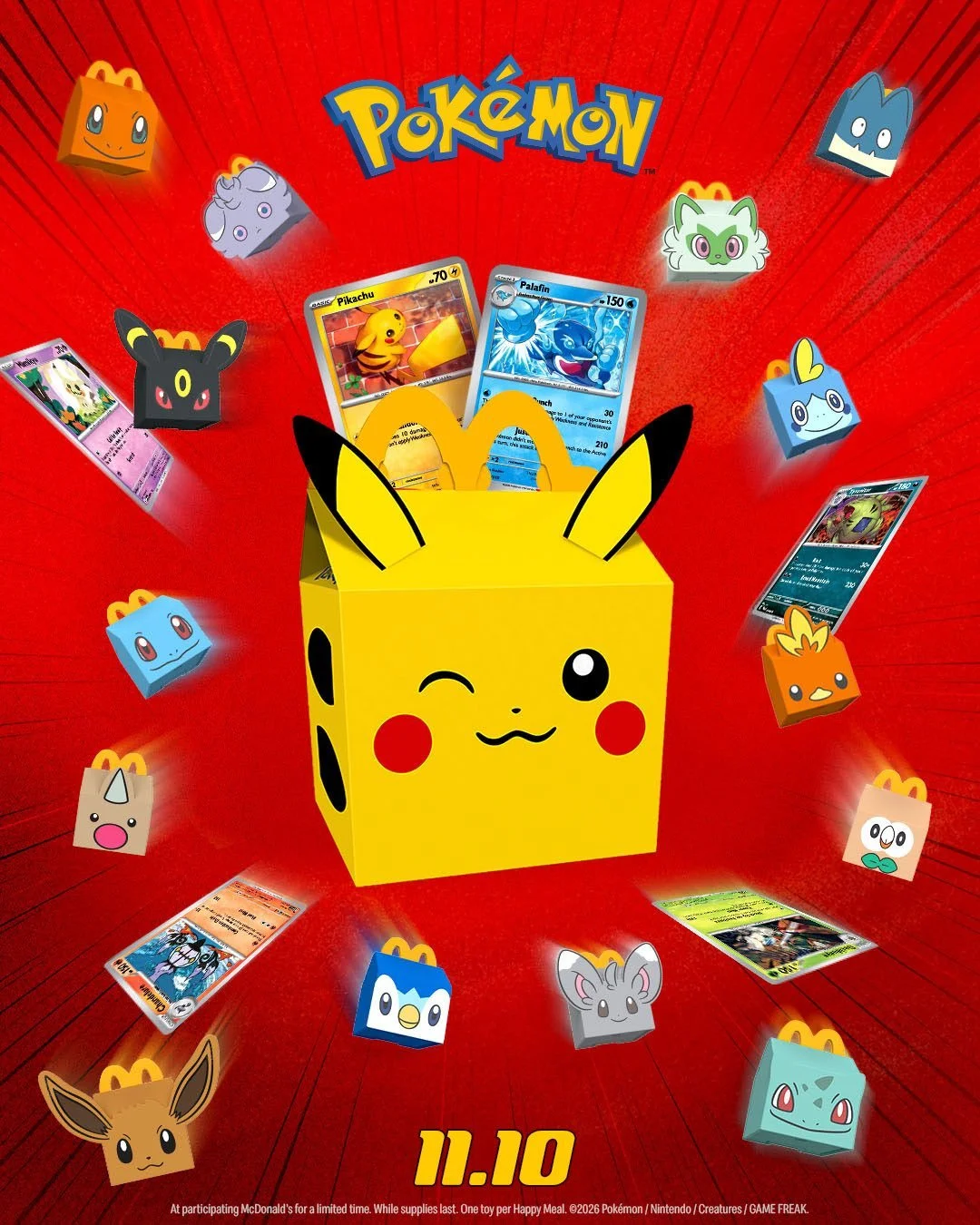 McDonald's Social Image Happy Meal Pokémon