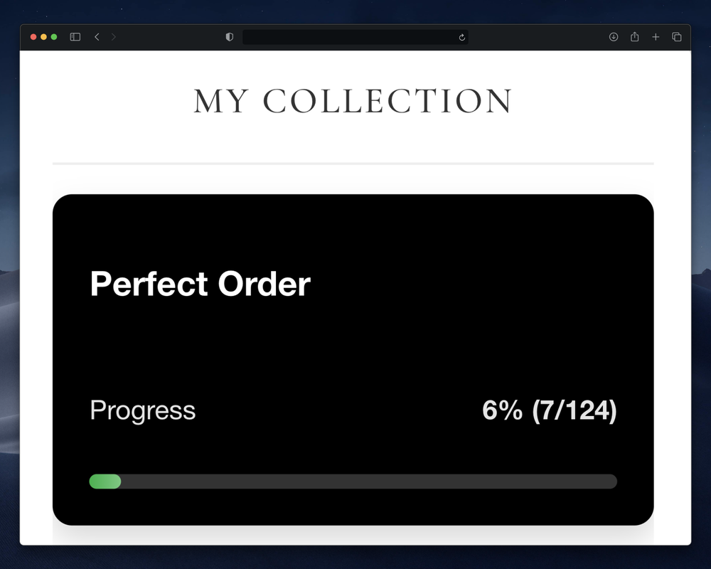 Pokemon TCG Collection Tracker