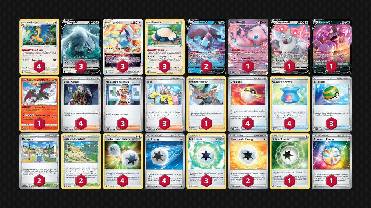 Lugia VStar SIT 139 - Silver Tempest - Carta Pokémon Collezionabile In Tedesco - Olografica - Con Protezione Spedizione MZTCG
