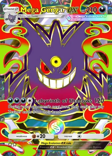 #4 Mega Gengar ex – Special Art