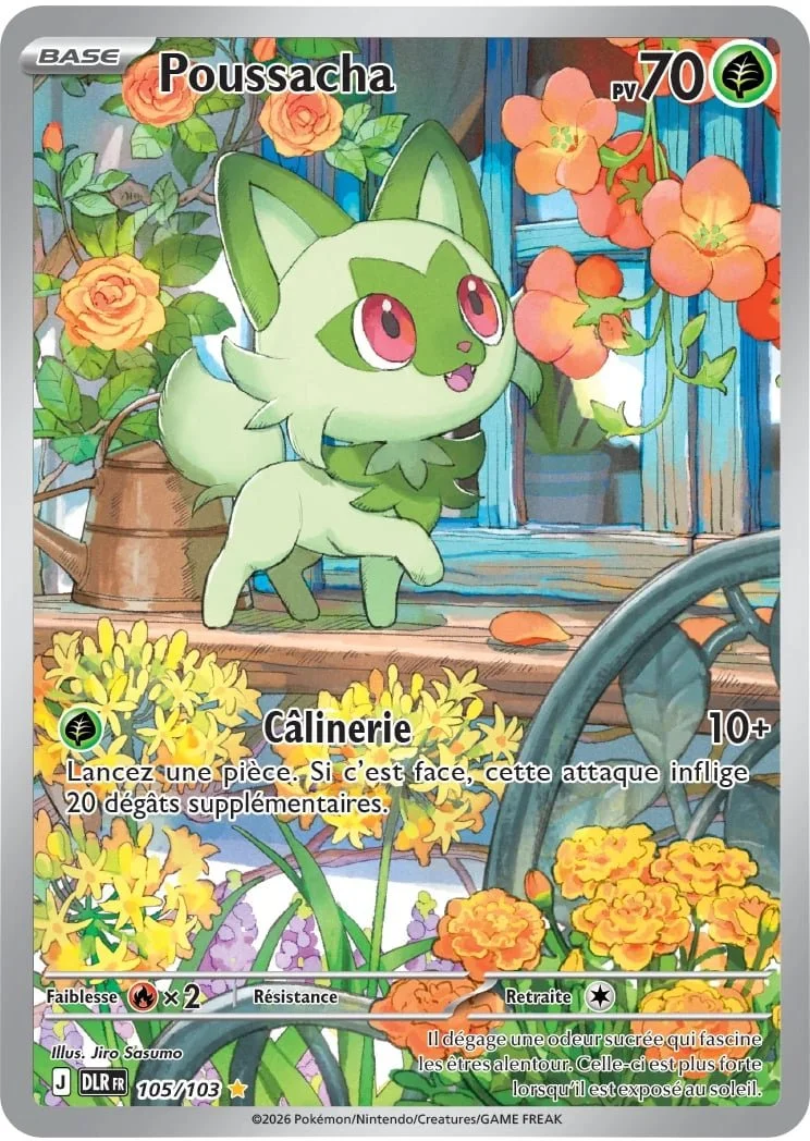 Sprigatito Illustration Rare