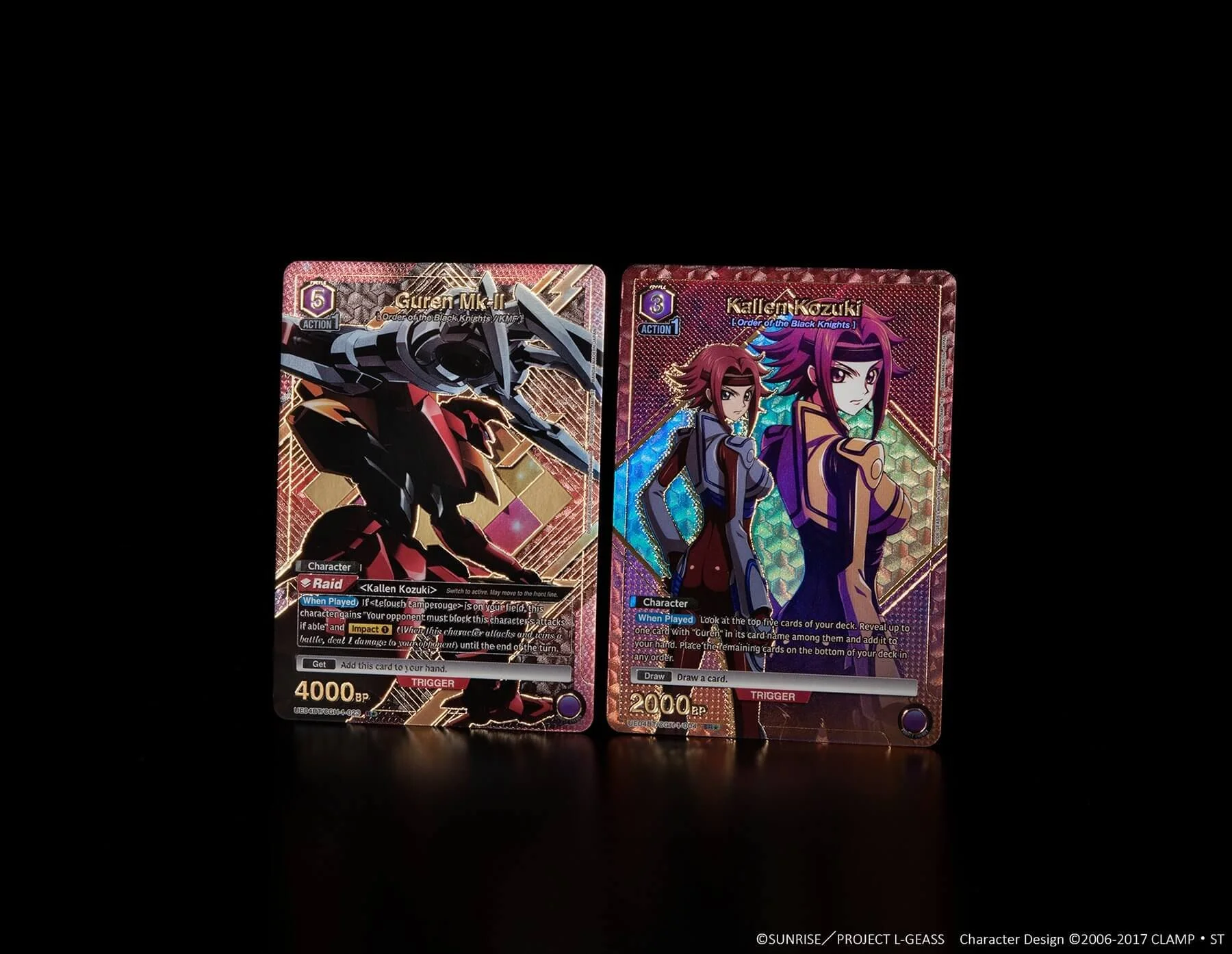 Code Geass Setting UNION ARENA: Code Geass Set Review — Joseph Writer Anderson