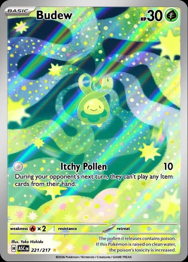 Budew – Illustration Rare