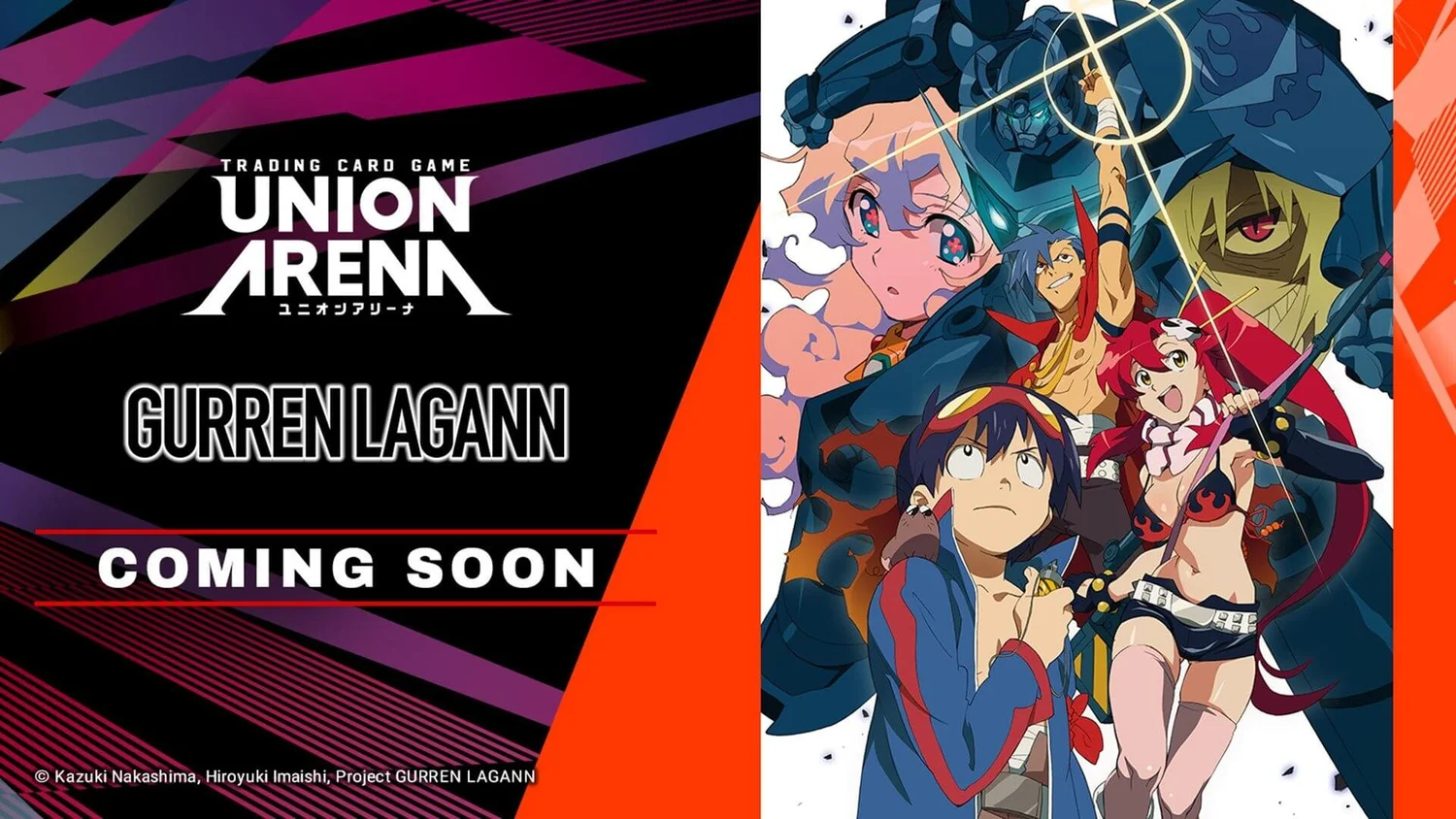 Gurren Lagann, BLEACH Vol. 3, AOT Vol. 2 &amp; NIKKE Precious Booster Coming to UNION ARENA English Version 