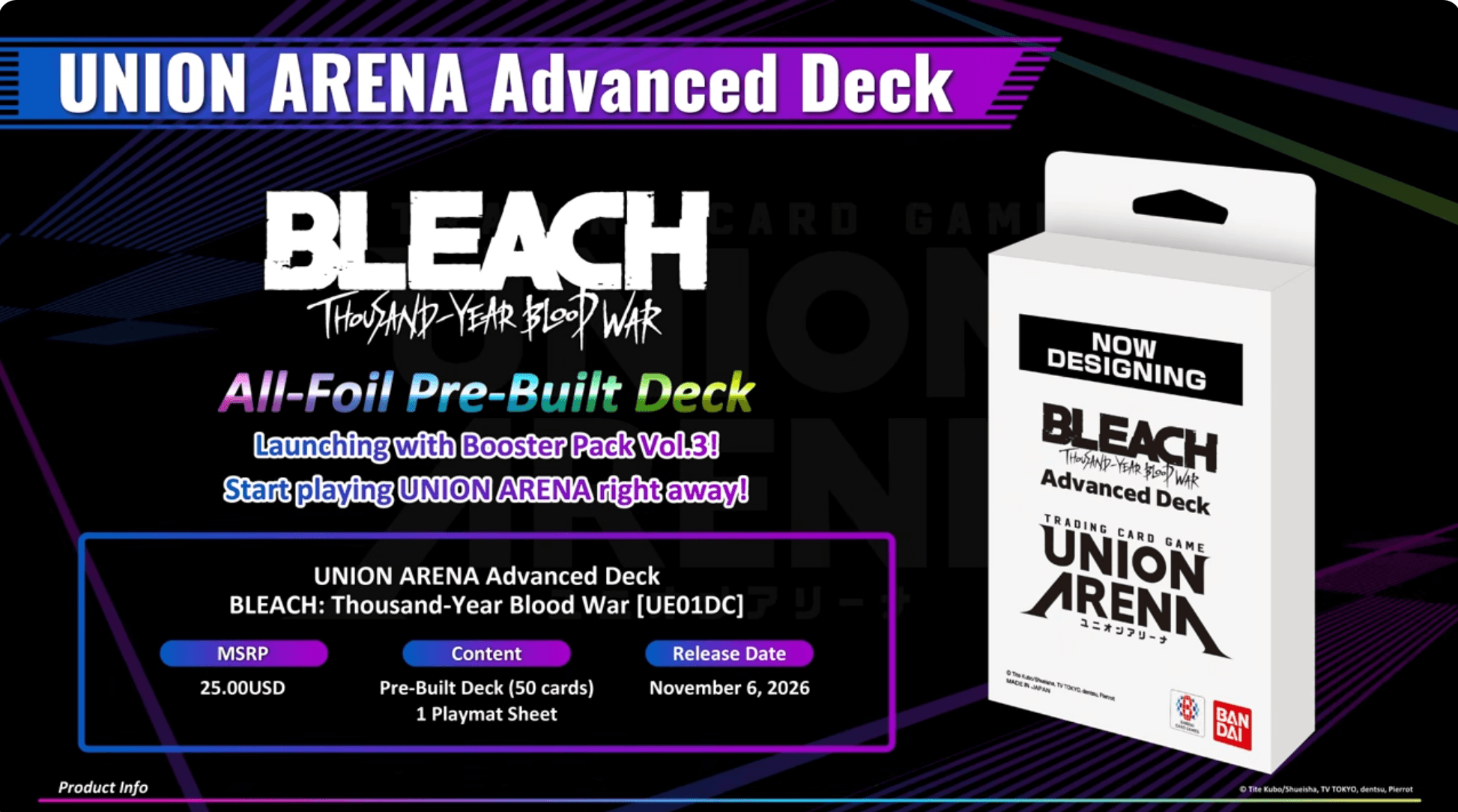 BLEACH Advanced Deck