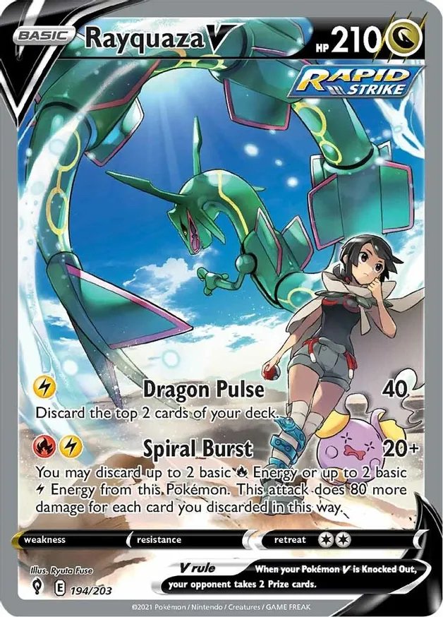 Why Rayquaza VMAX Is So Expensive - Pokémon Evolving Skies 