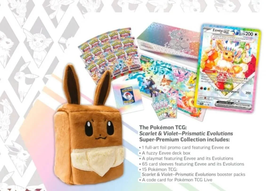Super Premium Collection The Prismatic Evolutions Super Premium Collection Will Drive Collectors ...