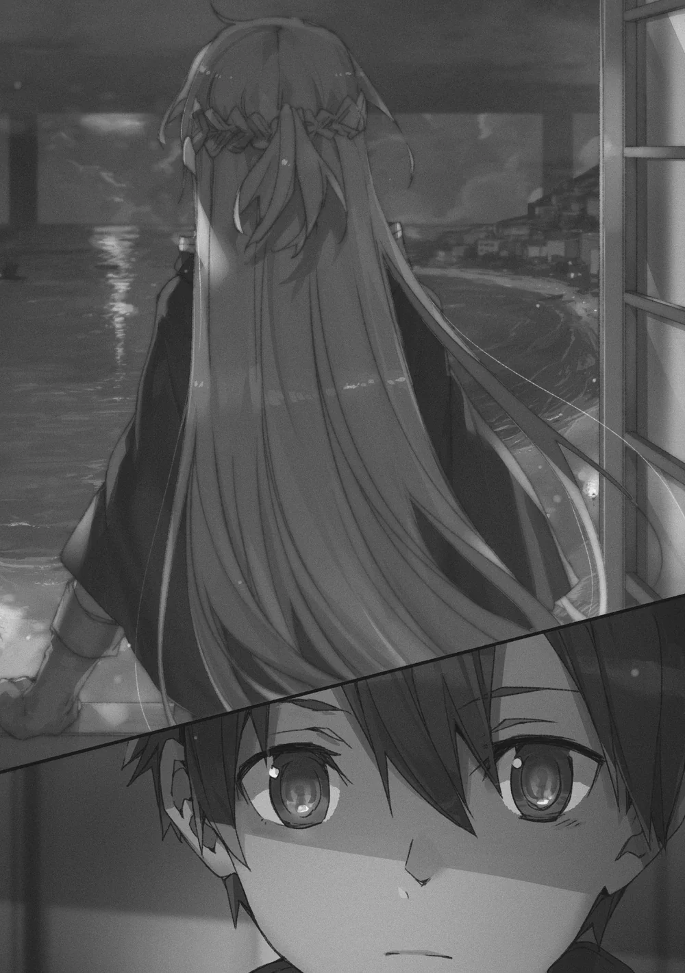 Asuna and Kirito on Floor 7