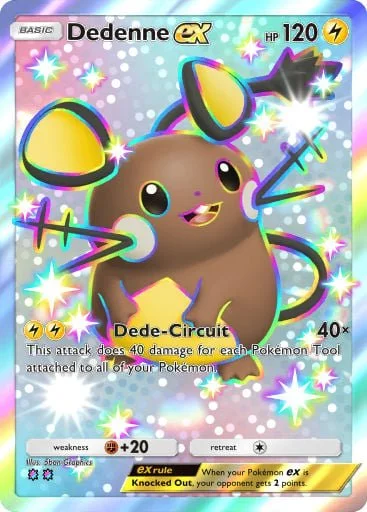 #8 Shiny Dedenne ex
