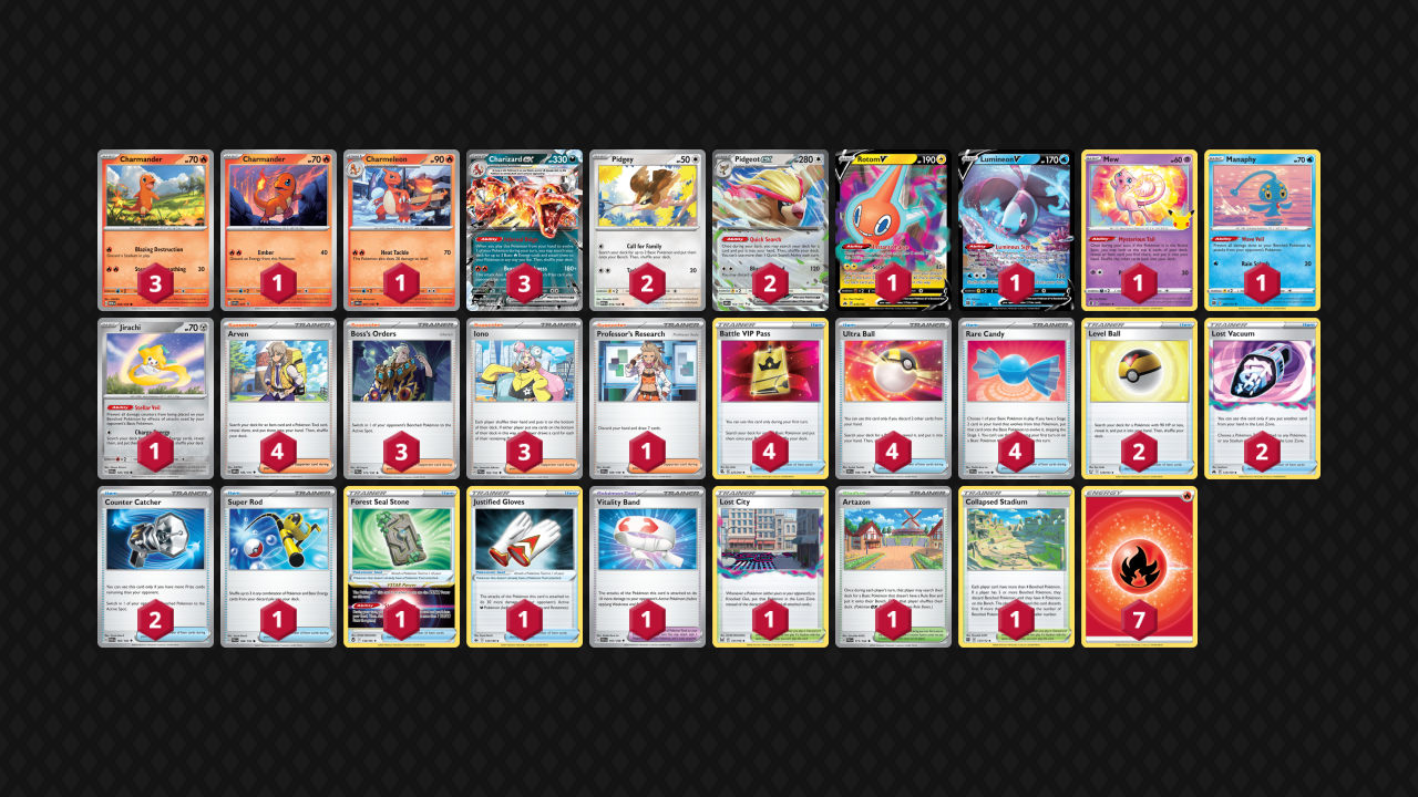 1st Place Charizard ex Deck List and Guide 2024 — Joseph Writer Anderson
