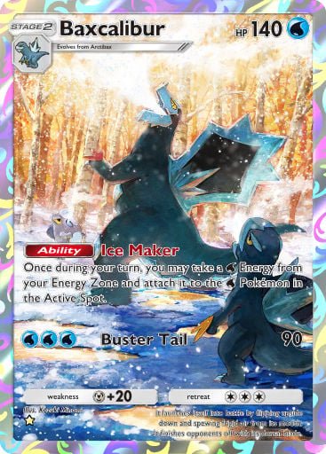 #9 Baxcalibur – Illustration Rare