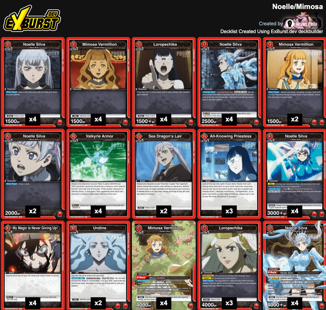 UNION ARENA: Every Black Clover Deck, Ranked — Joseph Writer Anderson