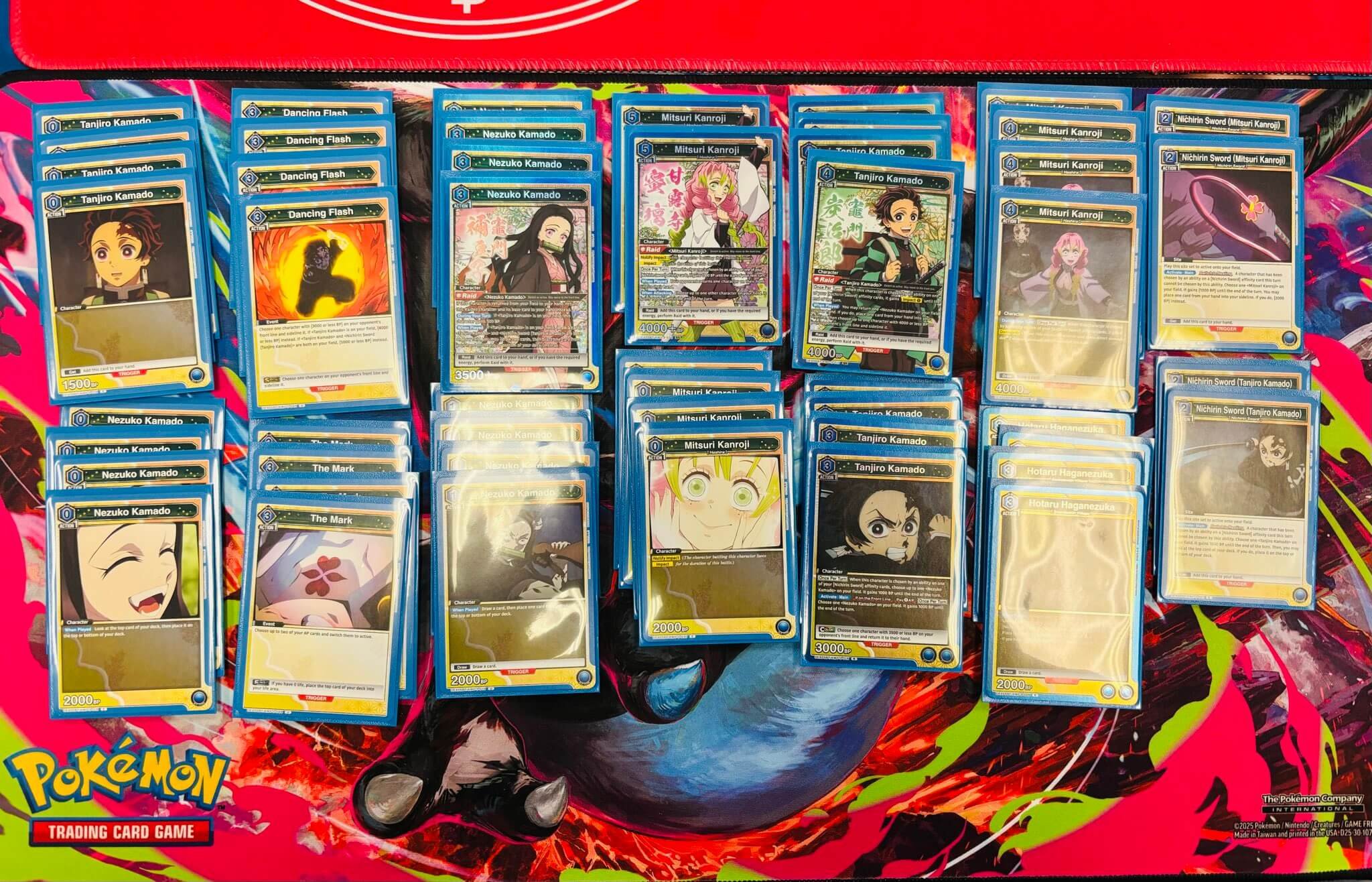 First Place Blue Tanjiro/Nezuko deck