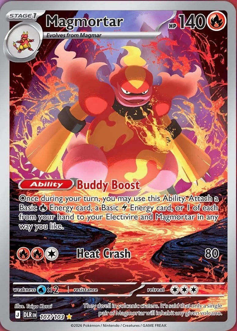 Magmortar Illustration Rare