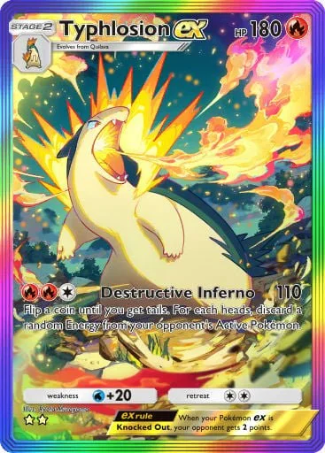 Typholsion ex – Special Art